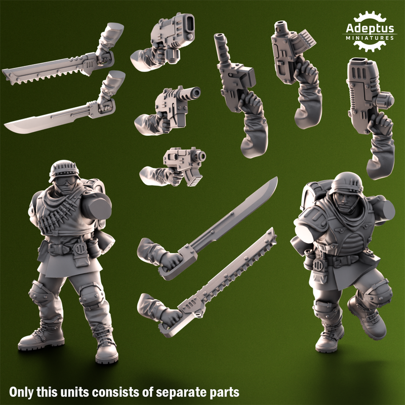 Squad. Shellcord Troopers. Imperial Guard - Only-Games