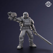Command squad. Sandshroud battalion. Imperial Guard - Only-Games
