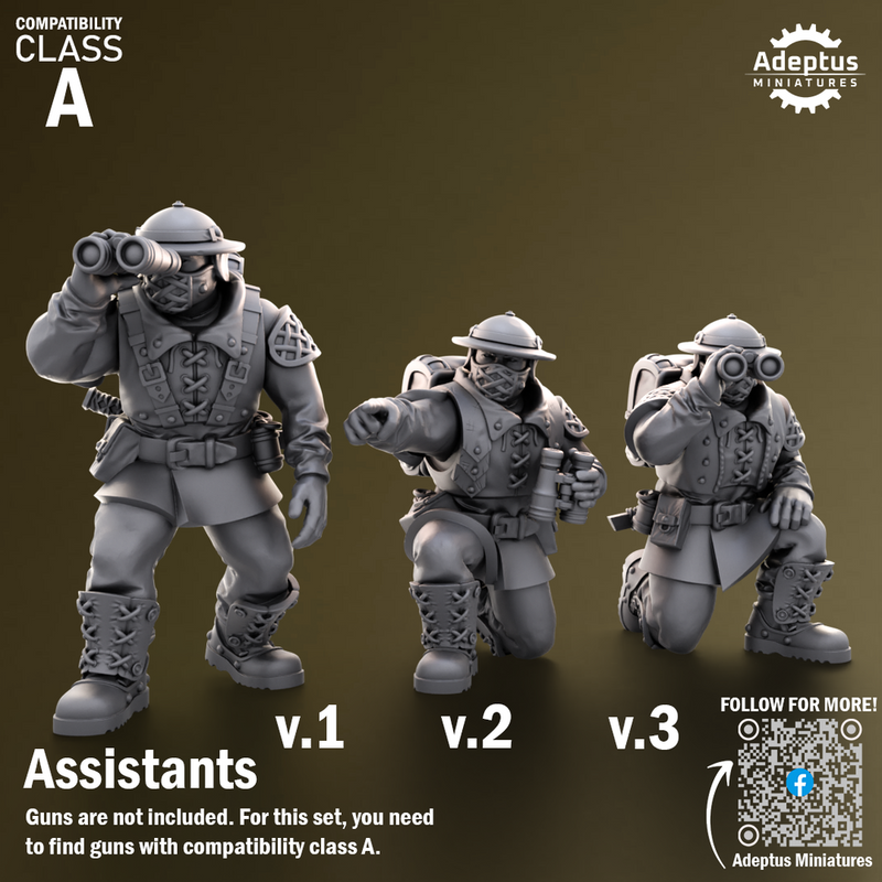 Heavy Weapons Team. Sunclaw Regiment. Imperial Guard. Compatibility class A. - Only-Games