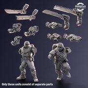 Squad. Sandshroud battalion. Imperial Guard - Only-Games
