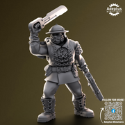 Command squad. Sunclaw Regiment. Imperial Guard - Only-Games