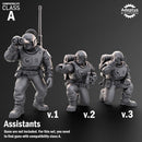 Heavy Weapons Team. Warden Regiment. Imperial Guard. Compatibility class A.