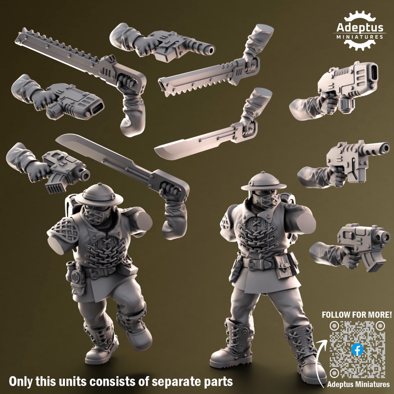 Squad. Sunclaw Regiment. Imperial Guard - Only-Games
