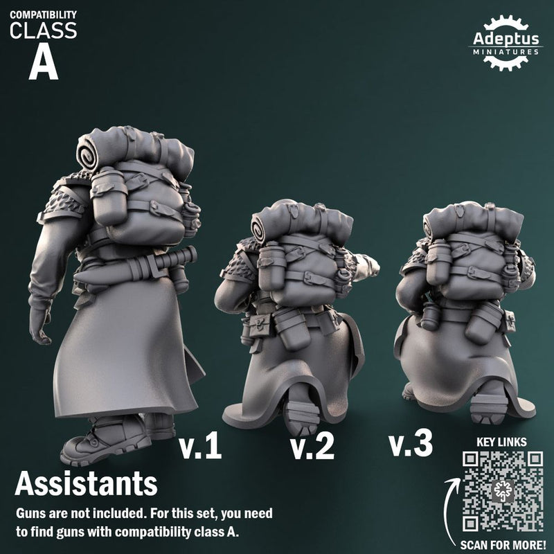 Heavy Weapons Team. Frostguard Regiment. Imperial Guard. Compatibility class A. - Only-Games