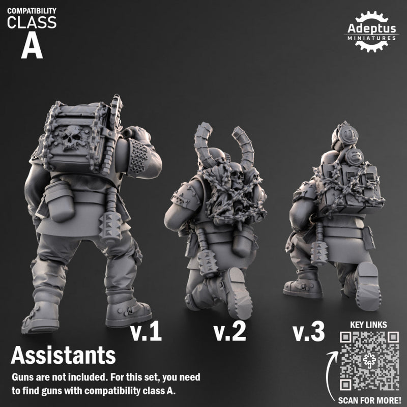 Heavy Weapons Team. Varrox regiment. Renegades and Heretics. Compatibility class A. - Only-Games