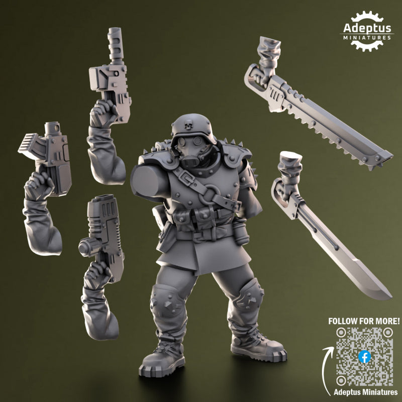 Command Squad. Grimstone Legion. Imperial Guard - Only-Games