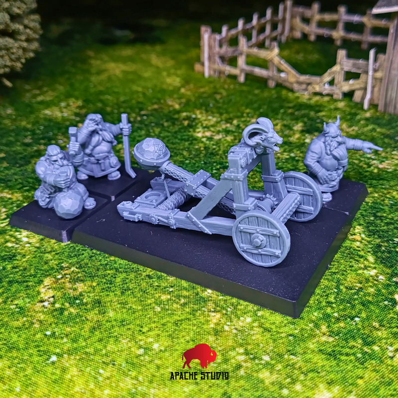 Forgeborn Clan II: The Reckoner - Catapult (dwarf unit) - Only-Games