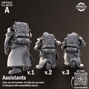 Heavy Weapons Team. Nightcloak Regiment. Imperial Guard. Compatibility class A. - Only-Games