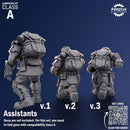 Heavy Weapons Team. Steelstorm Regiment. Imperial Guard. Compatibility class A.