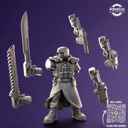 Command squad. Iceward Division. Imperial Guard - Only-Games