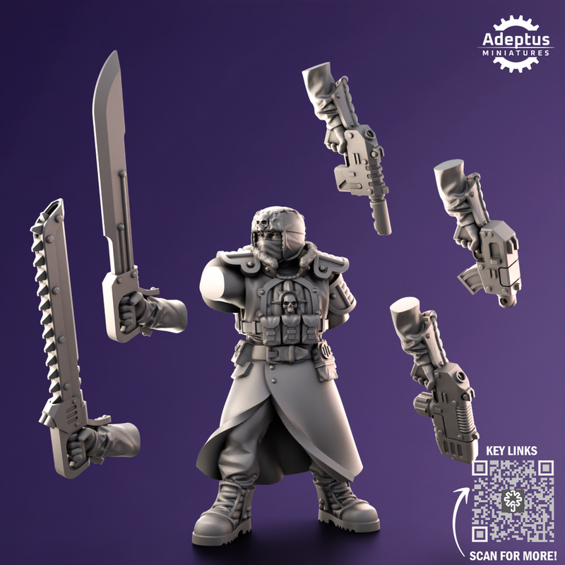 Command squad. Iceward Division. Imperial Guard - Only-Games
