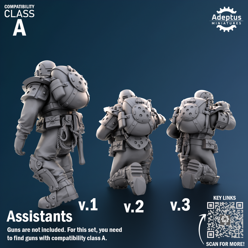 Heavy Weapons Team. Greyplate Troops. Imperial Guard. Compatibility class A. - Only-Games