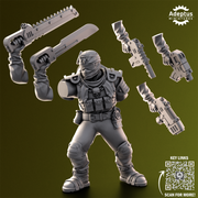 Command squad. Red Dune Regiment. Imperial Guard - Only-Games