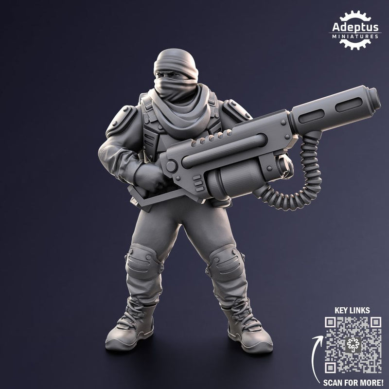 Special Weapons. Sandshroud battalion. Imperial Guard - Only-Games