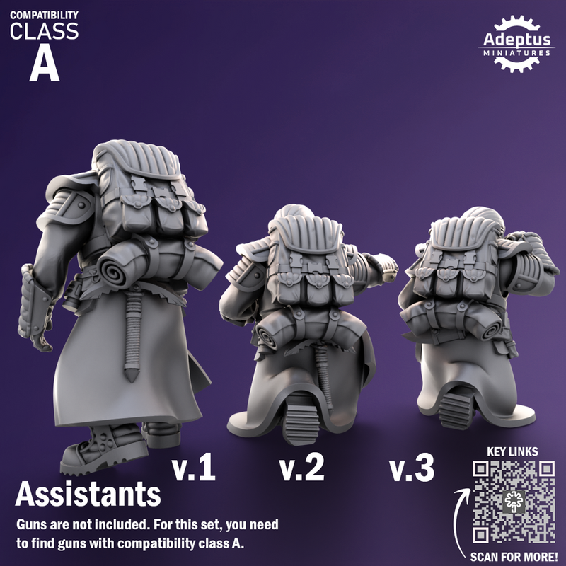 Heavy Weapons Team. Iceward Division. Imperial Guard. Compatibility class A. - Only-Games