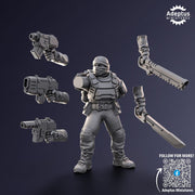 Command squad. Sandshroud battalion. Imperial Guard - Only-Games