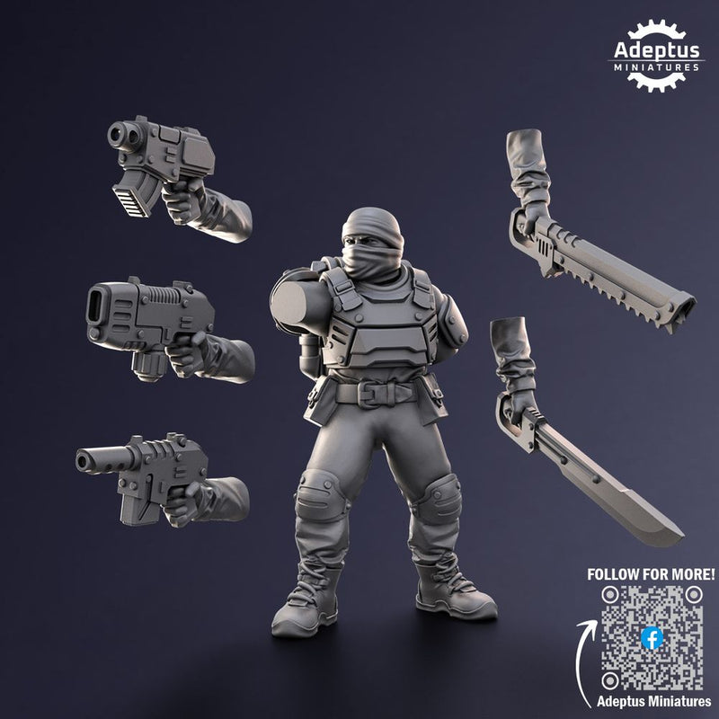 Command squad. Sandshroud battalion. Imperial Guard - Only-Games