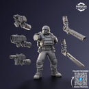 Command squad. Sandshroud battalion. Imperial Guard