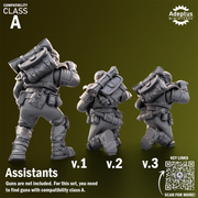 Heavy Weapons Team. Red Dune Regiment. Imperial Guard. Compatibility class A. - Only-Games