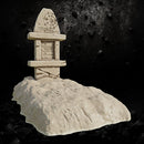 Tomb with Tombstone 2 - Graveyard Terrain STL, DnD & Wargaming Scenery