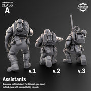 Heavy Weapons Team. Spectre Regiment. Imperial Guard. Compatibility class A. - Only-Games