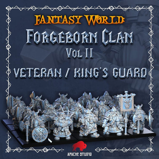 Forgeborn Clan II: Veteran Guard / King's Guard (dwarf unit) - Only-Games