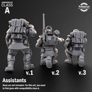 Heavy Weapons Team. Ultima Troops. Imperial Guard. Compatibility class A.