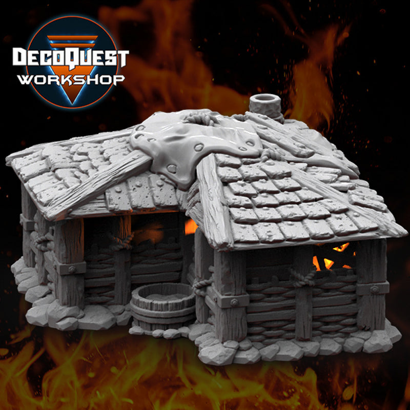 Medieval Slum shack - Only-Games
