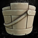 Wood Bucket 2 - Fantasy Scatter Terrain STL for DnD & Wargaming Scenery