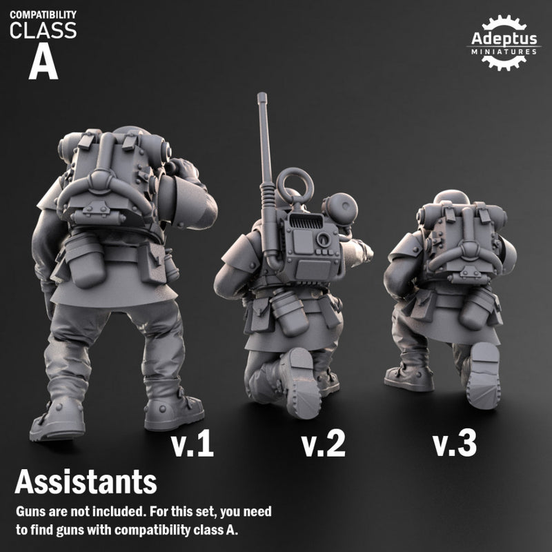 Heavy Weapons Team. Koelner Regiment. Imperial Guard. Compatibility class A. - Only-Games
