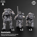 Heavy Weapons Team. Koelner Regiment. Imperial Guard. Compatibility class A.