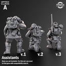 Heavy Weapons Team. Dysorius Troops. Imperial Guard. Compatibility class A.