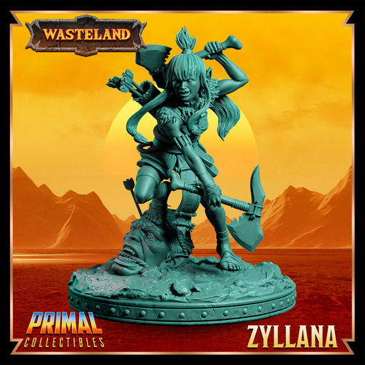 2 miniatures - 32mm - Lost Races Bundle - Wasteland - Only-Games