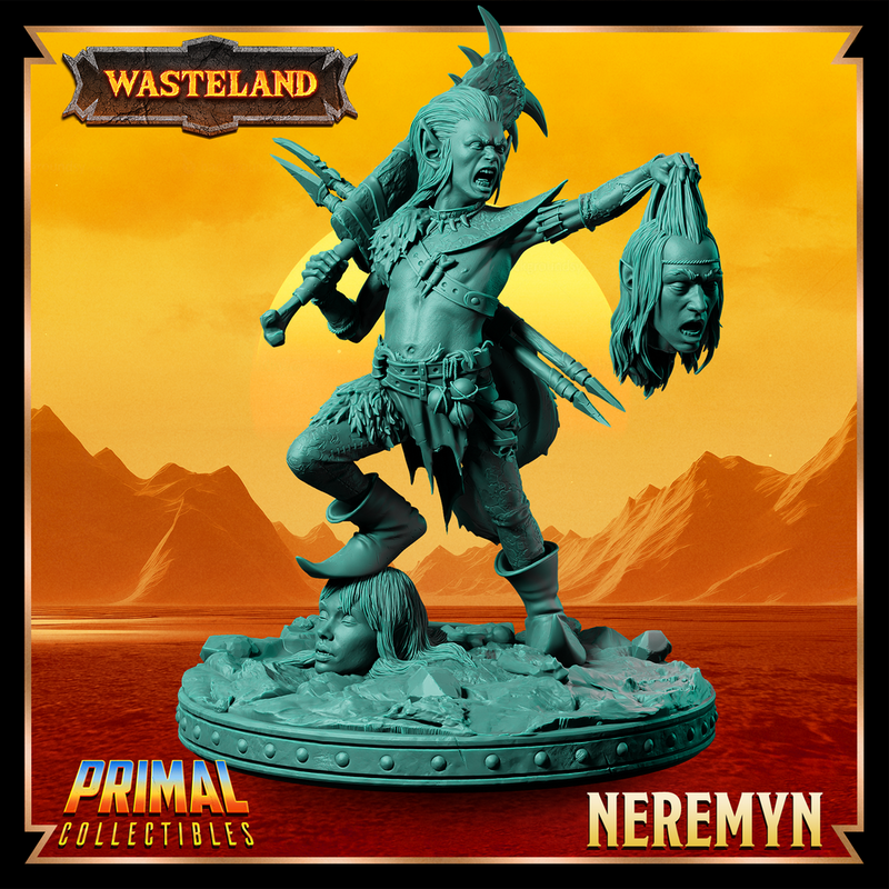 2 miniatures - 32mm - Lost Races Bundle - Wasteland - Only-Games