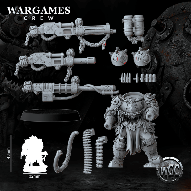 Abyssal Iron Gorger (shooting weapon) - Only-Games
