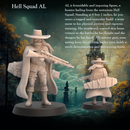Veteran Hunter Hell Squad AL – Veteran Hunter  - Veteran Hunter - 32mm - Heroic scale