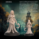 Vampire Chainblade Mistress Amara - Vampire Chainblade Mistress - 32mm - Heroic scale