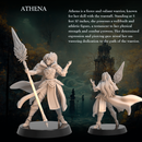 Spear Warrior Athena -Spear Warrior - 32mm - Heroic scale