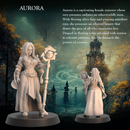 Elf Sorcerer Aurora - Elf Sorcerer Mage Sorcerer  - 32mm - Heroic scale