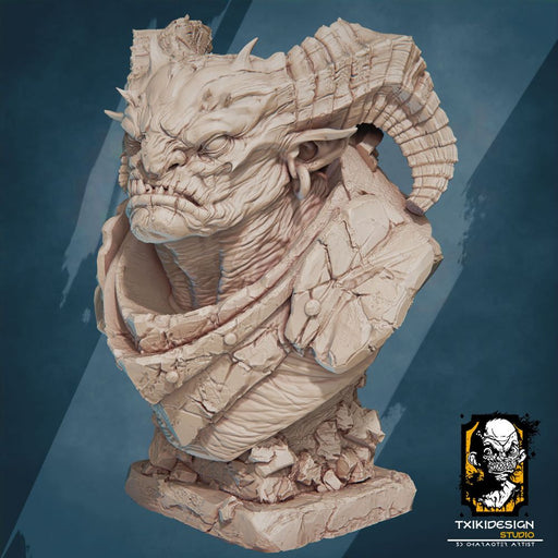 Azrakhael_Demon_Bust - Only-Games