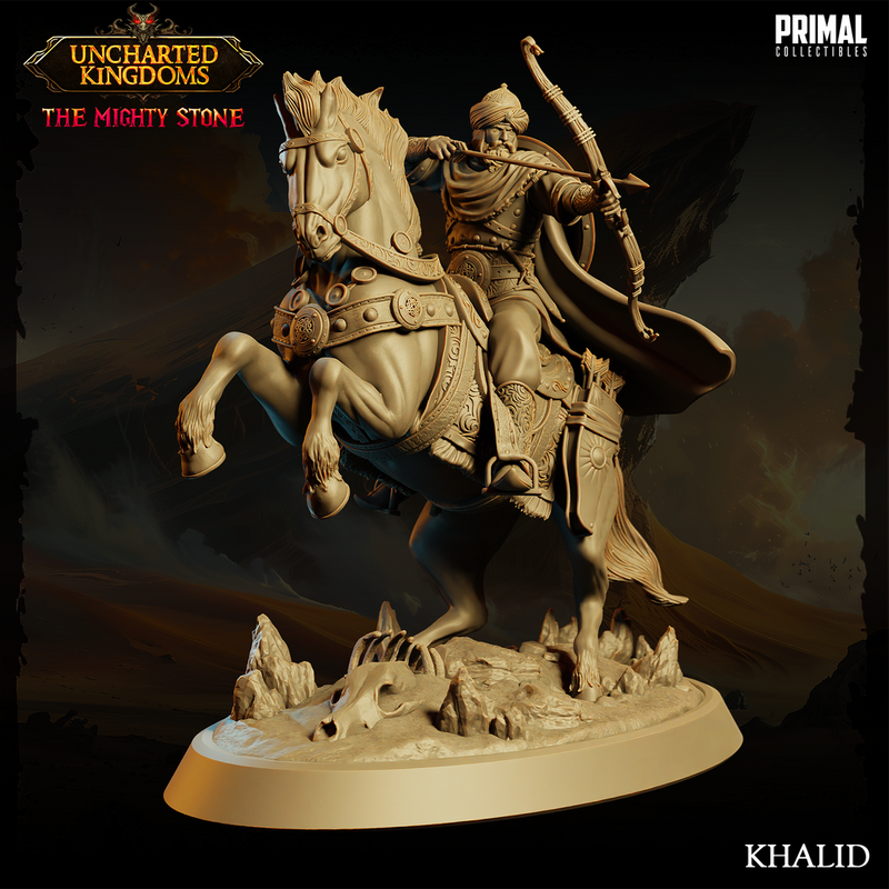 3 miniatures - 32mm - Khalid Army Bundle - Uncharted Kingdom - Only-Games