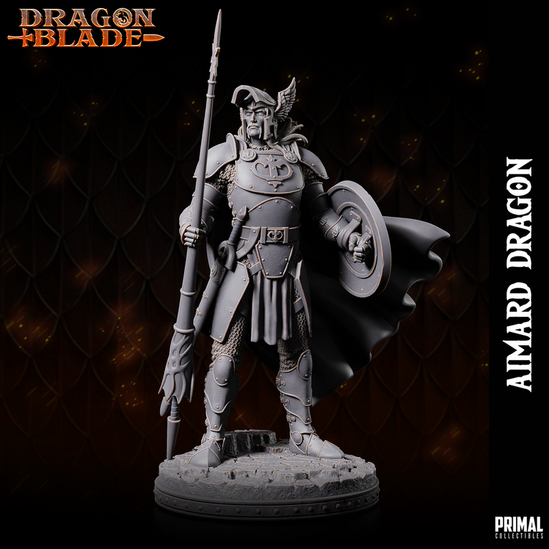 3 miniatures - 32mm - Heroes of Aimard Bundle - DragonBlade - Only-Games