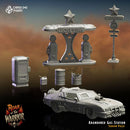 Abandoned Gas Station Terrain Pieces