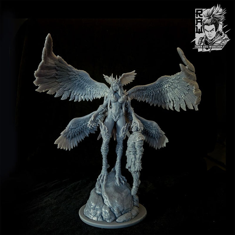 Aethara - Giant Imperial Harpy - STL only - Only-Games