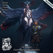 Aethara - Giant Imperial Harpy - STL only - Only-Games