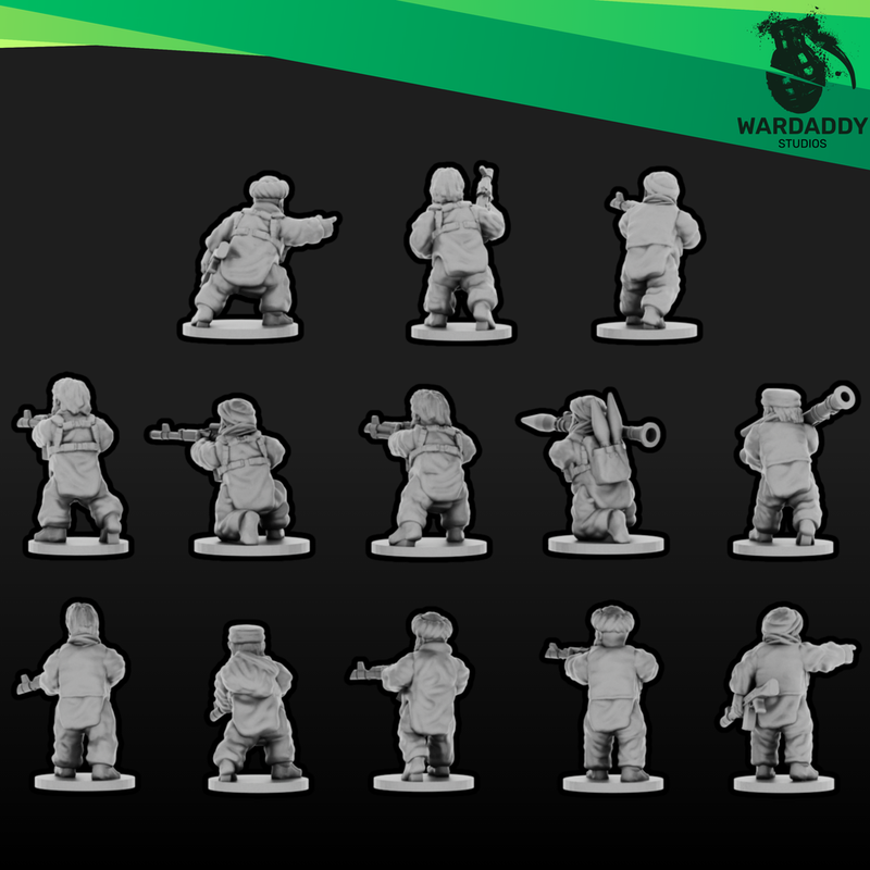 Afghan Fighters Group 1 (15mm)