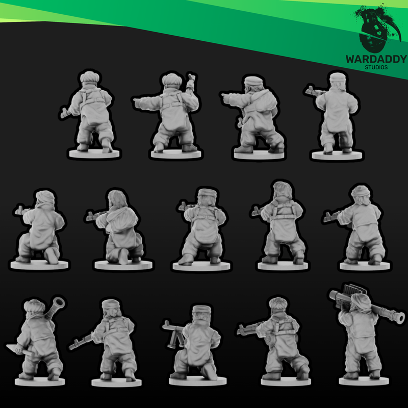 Afghan Fighters Group 2 (15mm)