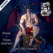 Amato the Lord of Excess - Incubus Lord (NSFW) - STL only - Only-Games