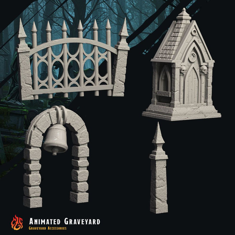 Animated Graveyard, Living Terrain