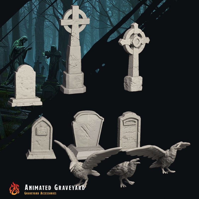 Animated Graveyard, Living Terrain